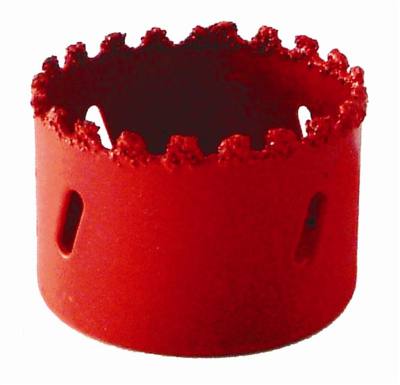 HOLE SAW CARBIDE GRIT 70MM - RED — image 1