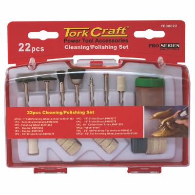 CLEANING & POLISHING SET 22 PCE MINI — image 1