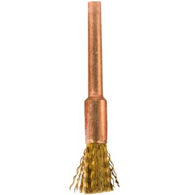 MINI BRASS BRUSH 3.2MM END 2.4MM SHANK — image 1