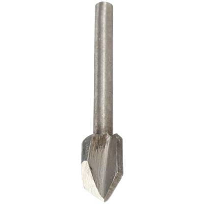 MINI ROUTER BIT 6.4MM V-GROOVE 3.2MM SHANK — image 1