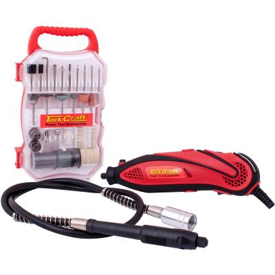 MINI ROTARY TOOL  AND 72 PC ACCESSORY KIT  WITH FLEXIBLE SHAFT — image 1