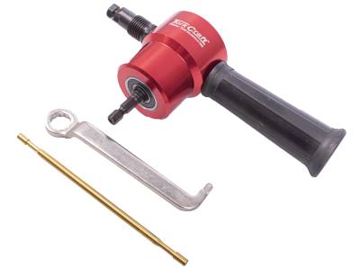 NIBBLER ATTACHMENT FOR DRILLS FOR CUTTING SHEET METALS — image 1