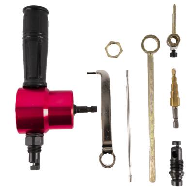 NIBBLER ATTACH. SET 3-IN-1 FOR DRILL MACHINES — image 1
