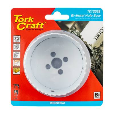 HOLE SAW BI-METAL 73MM — image 1