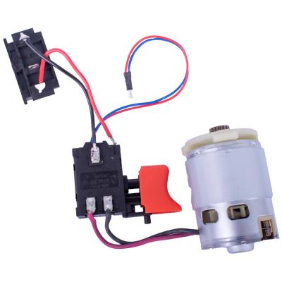 ID/DRIVER 20V REPL. MOTOR & TRIGGER SWITCH  (9/46-49) S/KIT — image 1