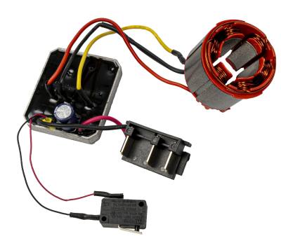 A/GRINDER 20V REPL. MICRO SWITCH & COMMUTATOR  (6/7/11/12) S/KIT — image 1