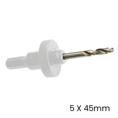 ARBOR DRILL BIT 5 X 45MM FOR HSS HOLE SAW — image 1