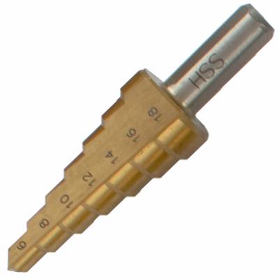 STEP DRILL HSS 6-18MMX2MM — image 1