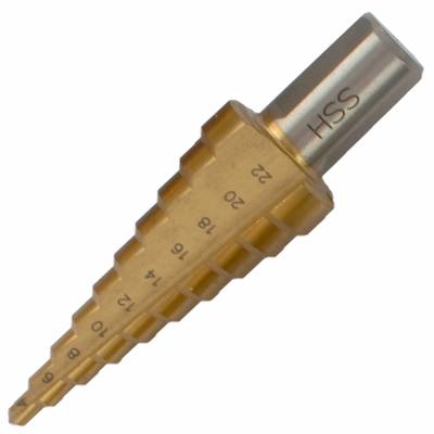 STEP DRILL HSS 4-22MMX2MM — image 1