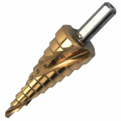 STEP DRILL HSS 4-22MMX2MM SPIRAL — image 1