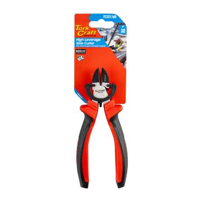 SIDE/DIAGONAL CUTTER HIGH LEVERAGE CRV 160MM INDUSRIAL — image 1
