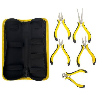 TORK CRAFT 5PC MINI PLIER SET WITH BAG MICRO — image 1