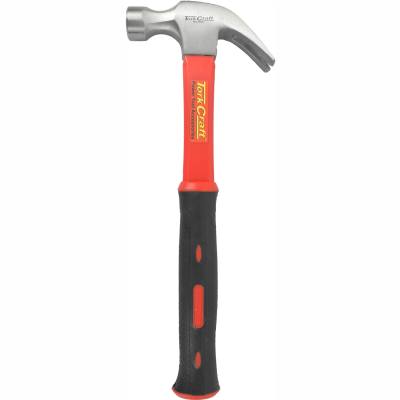 HAMMER CLAW 450G (16OZ) FIBREGLASS HANDLE 295MM & FULL POL HEAD — image 1