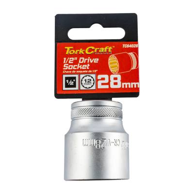 SOCKET 28MM X 41.8MM 1/2' DRIVE CRV 12 POINT — image 1