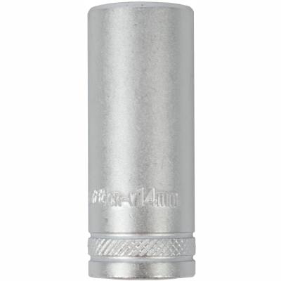 SOCKET 14MM 1/4' DR DEEP SOCKET CRV 12 POINT — image 1