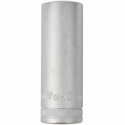 SOCKET 21MM 1/2' DR DEEP SOCKET CRV 12 POINT — image 1