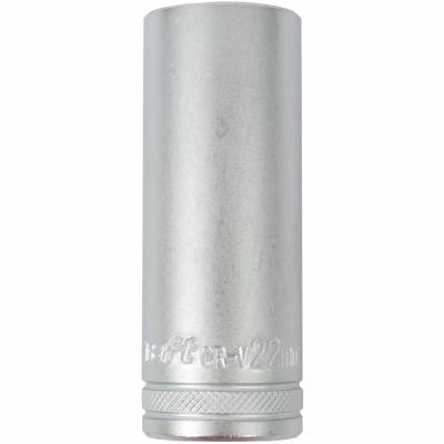 SOCKET 22MM 1/2' DR DEEP SOCKET CRV 12 POINT — image 1