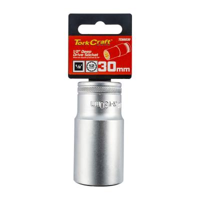 SOCKET 30MM 1/2' DR DEEP SOCKET CRV 12 POINT — image 1