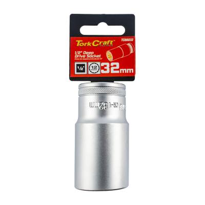 SOCKET 32MM 1/2' DR DEEP SOCKET CRV 12 POINT — image 1