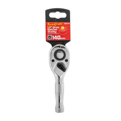 RATCHET STUBBY 140MM 1/2' DRIVE STEEL HANDLE — image 1