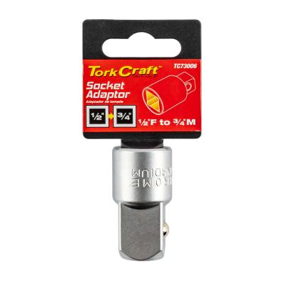 SOCKET ADAPTOR 1/2'F X 3/4'M  SQUARE — image 1
