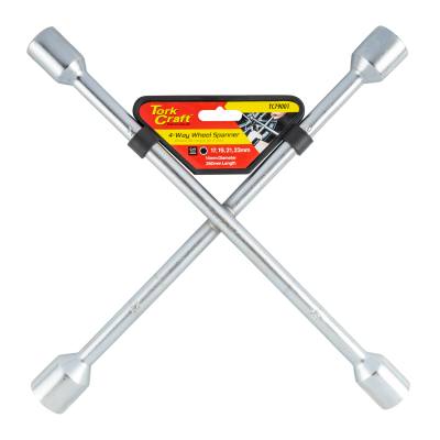 WHEEL SPANNER 4 WAY 17/19/21/23MM 14' (350MM) — image 1