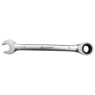 COMBINATION RATCHET WRENCH 13MM FIXED HEAD SPANNER — image 1