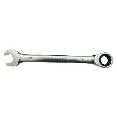 COMBINATION RATCHET WRENCH 14MM FIXED HEAD SPANNER — image 1