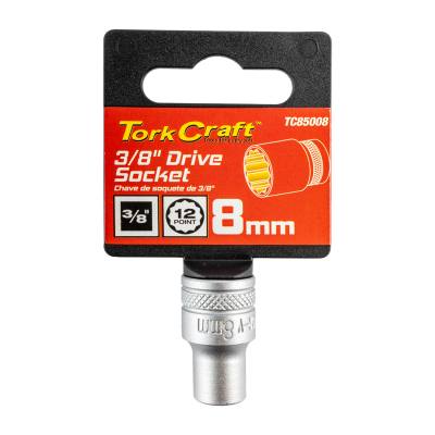 SOCKET 3/8'DR 8MM 12PT CRV — image 1
