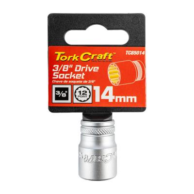 SOCKET 3/8'DR 14MM 12PT CRV — image 1