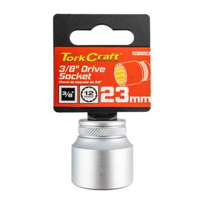 SOCKET 3/8'DR 23MM 12PT CRV — image 1