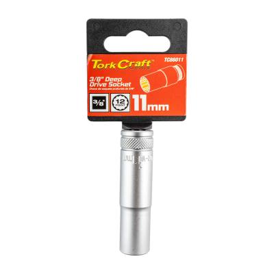 DEEP SOCKET 3/8'DR 11MM 12PT CRV — image 1