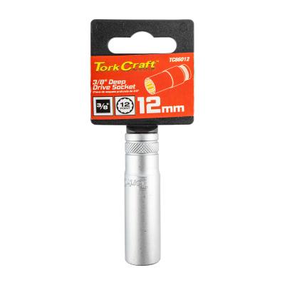 DEEP SOCKET 3/8'DR 12MM 12PT CRV — image 1