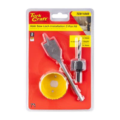 LOCK INSTALLATION KIT 3PCE — image 1