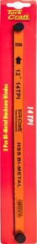 2PC HACKSAW BLADE BI-METAL 14TX300 HANGING CARD — image 1