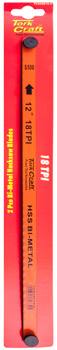 2PC HACKSAW BLADE BI-METAL 18TX300 HANGING CARD — image 1
