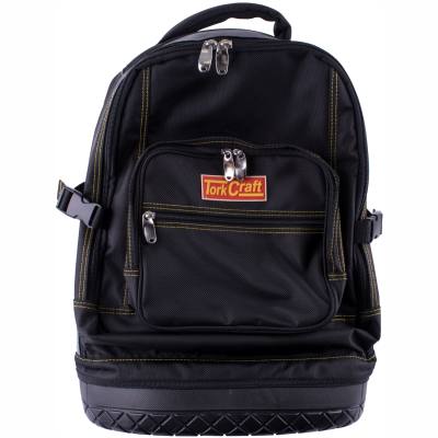 TOOL BACKPACK BLACK WITH RUBBER BASE 65 X 20 X 40CM TORK CRAFT — image 1