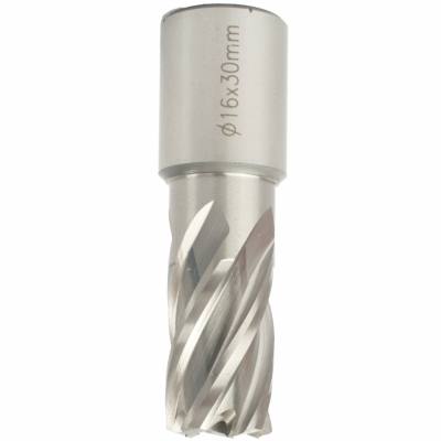 ANNULAR HOLE CUTTER HSS 16 X 30MM WELD SHANK 19.05MM — image 1