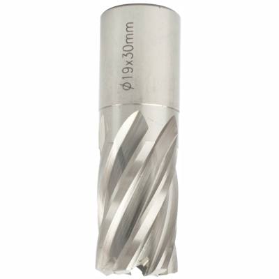 ANNULAR HOLE CUTTER HSS 19 X 30MM WELD SHANK 19.05MM — image 1
