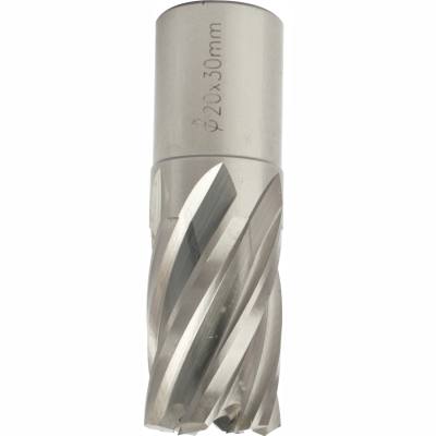 ANNULAR HOLE CUTTER HSS 20 X 30MM WELD SHANK 19.05MM — image 1