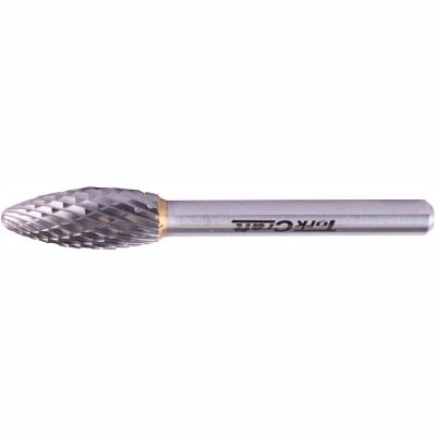 ROTARY BURR TUNGSTEN 10X25X6MM ROUND POINT — image 1