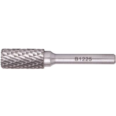 ROTARY BURR TUNGSTEN 12X25X6MM CYL.W/BOTTOM CUTTER — image 1