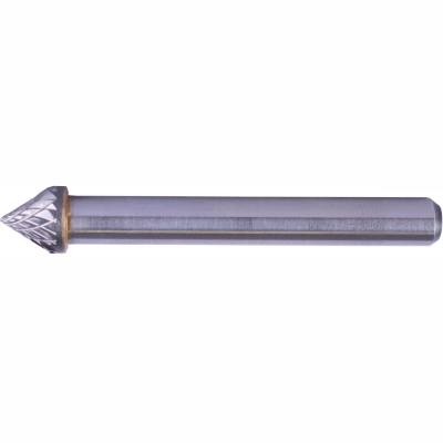 ROTARY BURR TUNGSTEN 8X7X6MM 60 DEGREE CONE — image 1