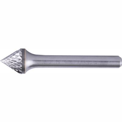 ROTARY BURR TUNGSTEN 12X10X6MM 60 DEGREE CONE — image 1