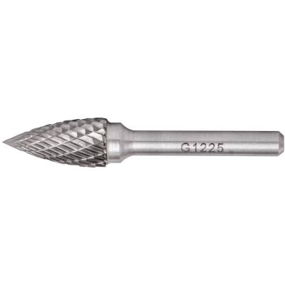 ROTARY BURR TUNGSTEN 12X25X6MM CONICAL CURVED — image 1