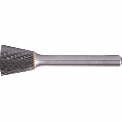 ROTARY BURR TUNGSTEN 16X6X16MM INVERTED CONE — image 1