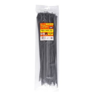 NYLON CABLE TIES 4.8MM X 400MM BLACK 100PC — image 1