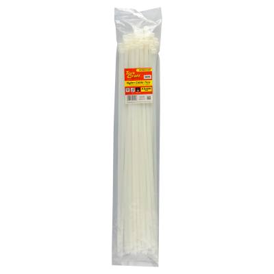 NYLON CABLE TIES 8.8MM X 610MM WHITE 50PC — image 1