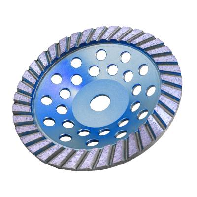DIA. CUP WHEEL 180MM X 22.23MM TURBO LASER WELDED INDUSTRIAL — image 1