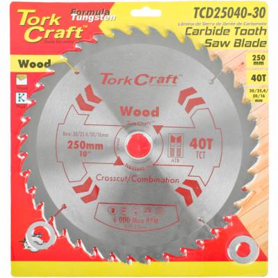 BLADE TCT 250 X 40T30/1/20/16 GENERAL PURPOSE COMBINATION — image 1